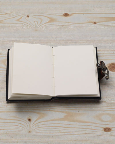 Taccuino stampato in pelle – Smetti di scorrere compulsivamente - 17.8x12.7 cm