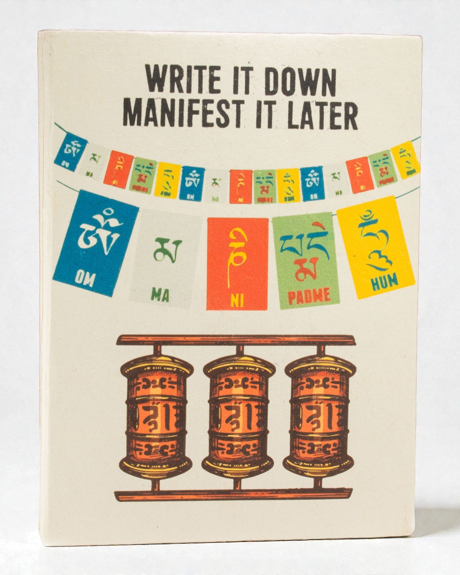 Grande taccuino Lokta Ispirazione (21x15cm) - 45 fogli - Scrivilo - segnalibro incluso