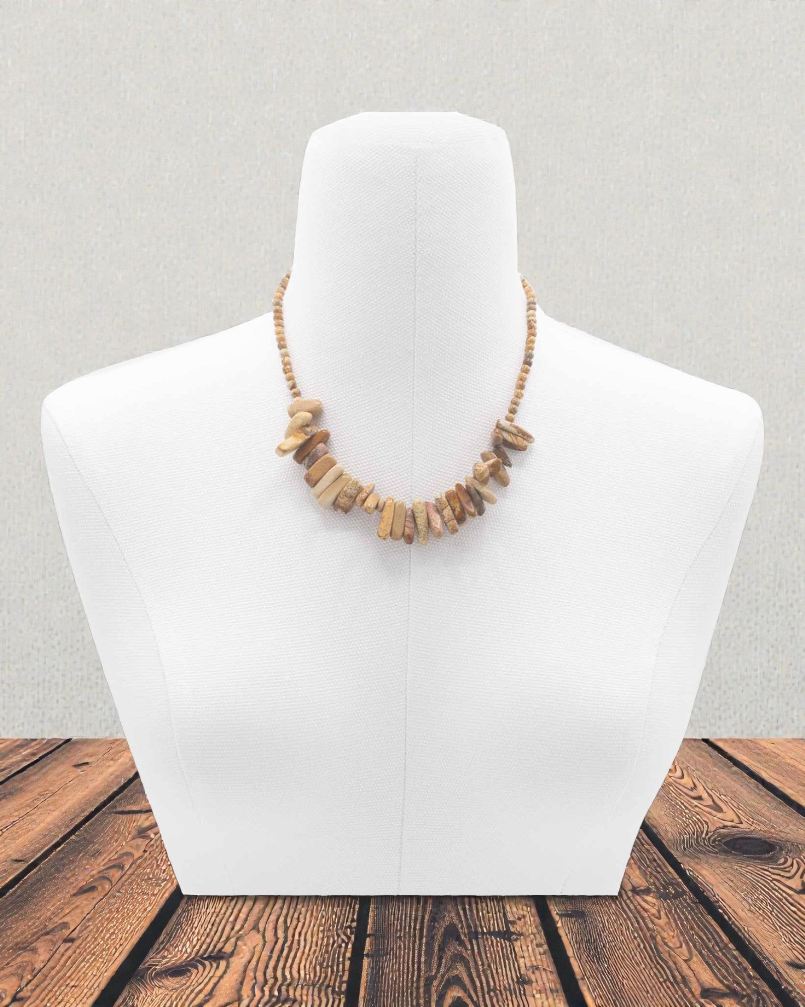 Collana con gemma Longstone - Pietra mappa