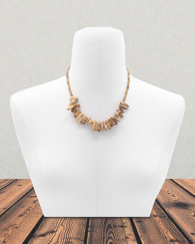 Collana con gemma Longstone - Pietra mappa