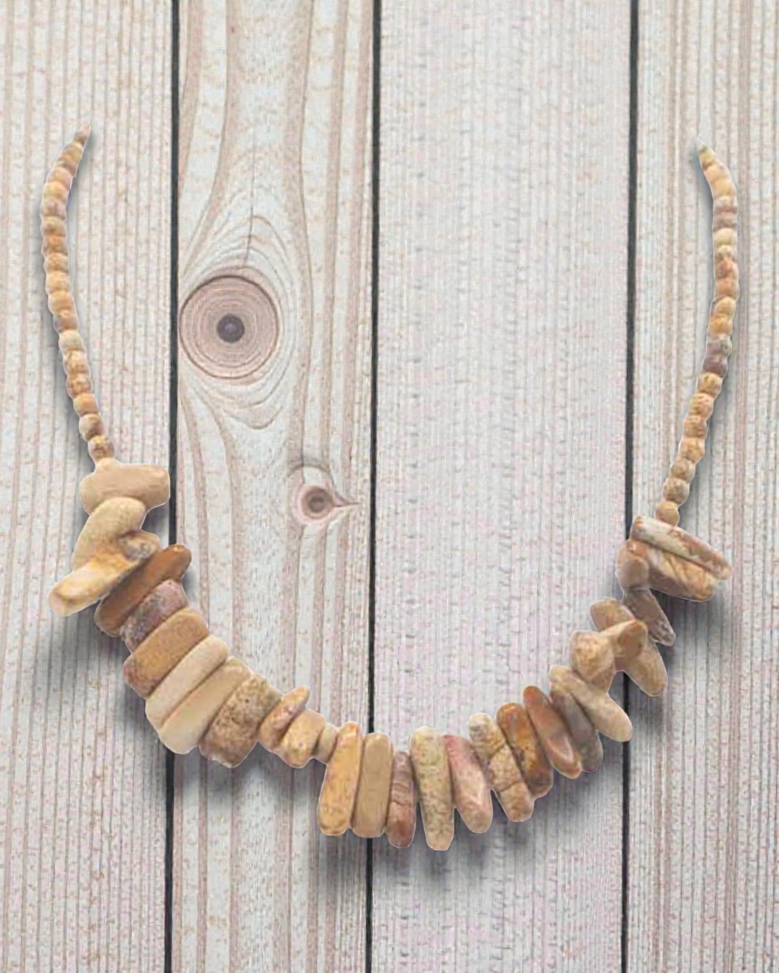 Collana con gemma Longstone - Pietra mappa