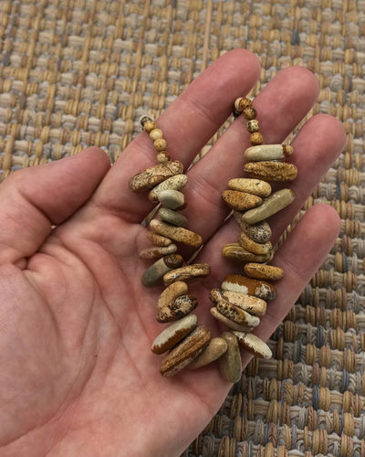 Collana con gemma Longstone - Pietra mappa