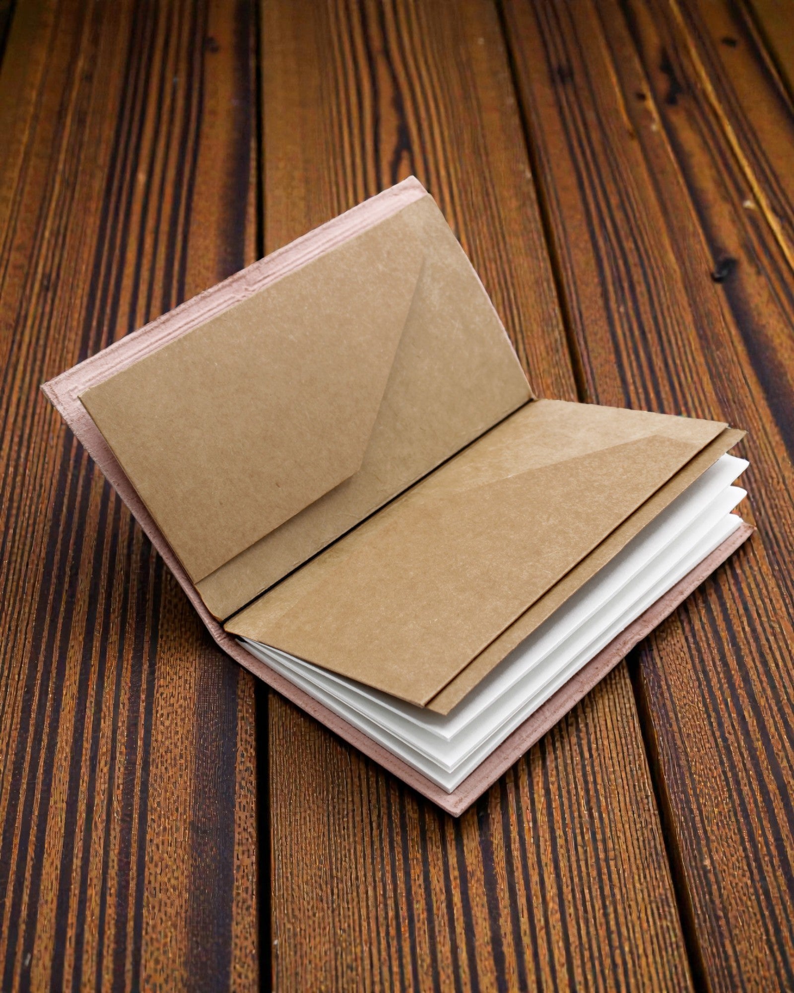 Cose importanti da fare – taccuino in pelle grigia fatto a mano 22 × 12 × 1,5 cm, 80 pagine