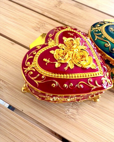 Scatola portagioie "Royal Elegance" - con opzione di incisione per regalo, 3 varianti tra cui scegliere