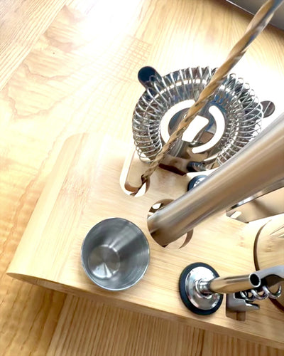 Set da bar "MixMaster Pro", possibilità di personalizzazione con incisione per regalo