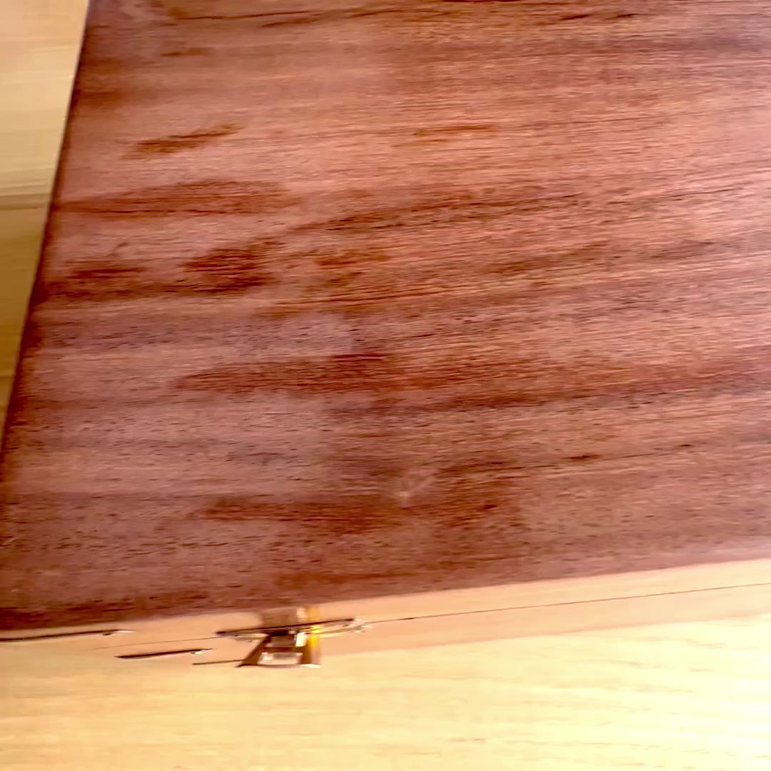 Sestante in Ottone con Incisione in Scatola di Legno