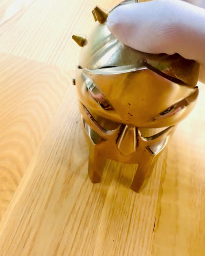 Maschera da Gladiatore Cavalleresca "Sparta" - possibilità di personalizzazione con incisione