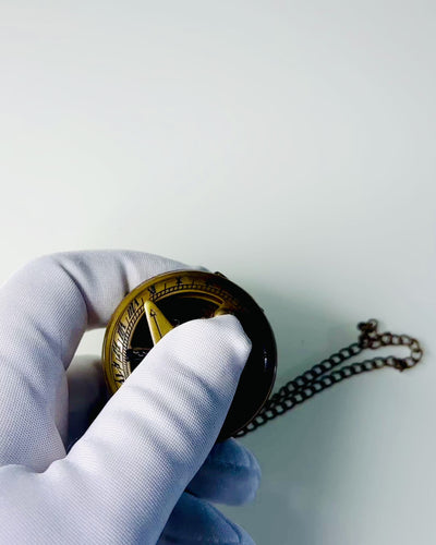 Bussola da Viaggio con incisione, personalizzazione – Artigianato degli Artigiani Indiani