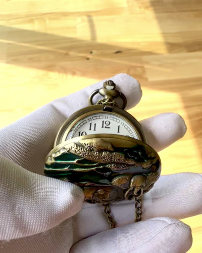 Orologio da Tasca "Vintage Explorer" con Possibilità di Incisione