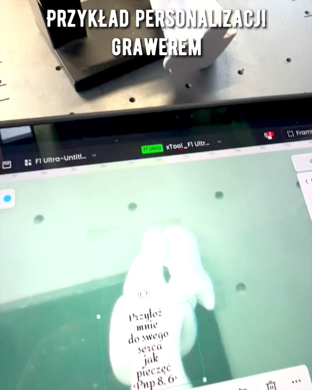 Elegancki Związek - Piccola Statua Decorativa con Opzione di Incisione - colore bianco