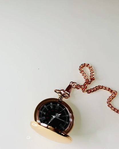 Orologio da Tasca in Stile Classico – Oro Rosa, Eleganza Vintage