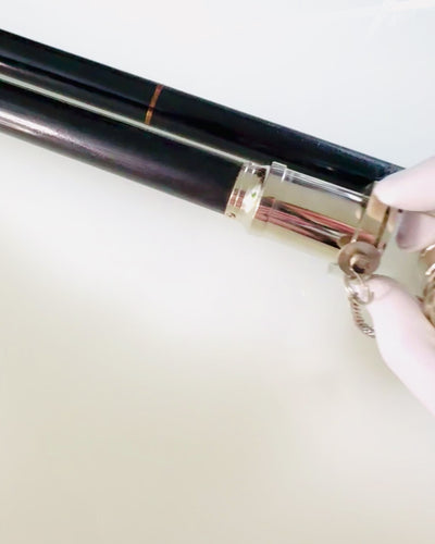 BASTONE DA PASSEGGIO CON IMPUGNATURA A TELESCOPIO – ELEGANTE E ALLA MODA, 95 CM - "Navigator's Crest"