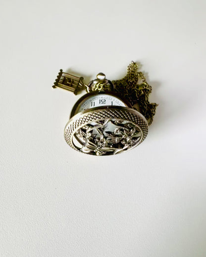 Orologio da Tasca "Eleganza Farfalla" con possibilità di personalizzazione con incisione