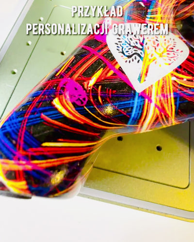 Kalejdoskop Serce – Decorazione Artigianale in Resina con Possibilità di Incisione