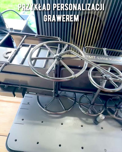 Locomotiva in ferro "Retro Express" – decorazione, modello, realizzata a mano con possibilità di incisione per regalo