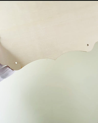 Ciondolo Decorativo in Legno Personalizzabile – Vari Formati