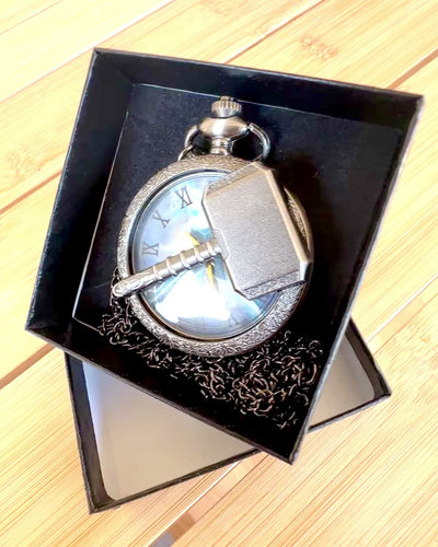 Młot Czasu - Orologio da Tasca, possibilità di personalizzazione con incisione per regalo
