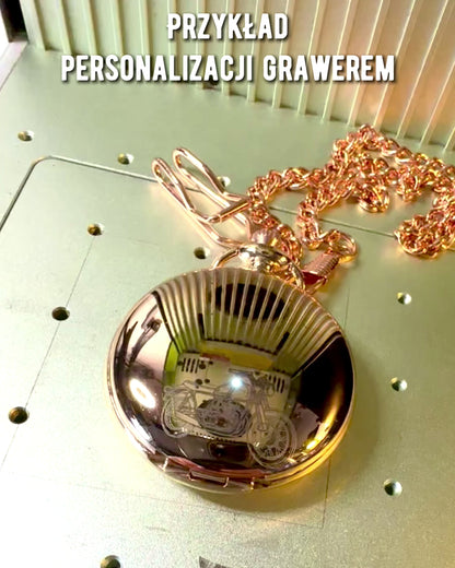 Orologio da Tasca in Stile Classico – Oro Rosa, Eleganza Vintage