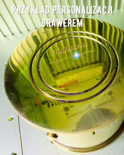 "Bussola del Viaggiatore 'Tamburo Alba' – con possibilità di personalizzazione tramite incisione"