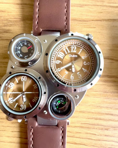 Orologio da Sopravvivenza "Explorer 4in1", possibilità di personalizzazione con incisione per regalo