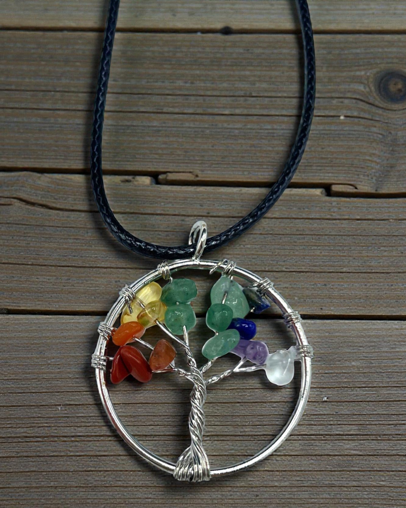 Collana Albero della Vita Equilibrio dei Chakra – Pietre Naturali