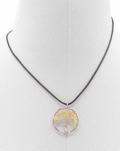 Collana Albero della Vita Energia della Passione – Corniola