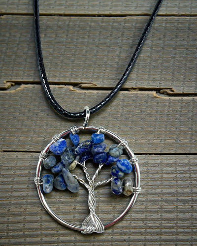 Collana Albero della Vita Armonia della Mente – Sodalite