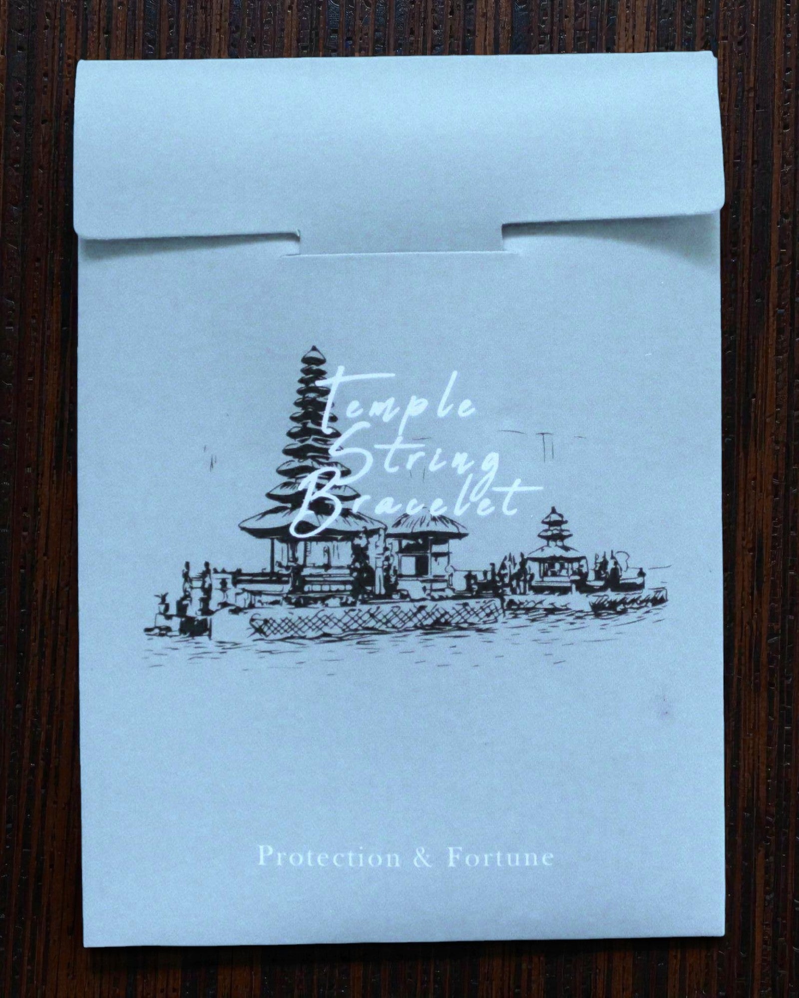 Braccialetto tempio in cordoncino Lucky Karma – Protezione e Felicità