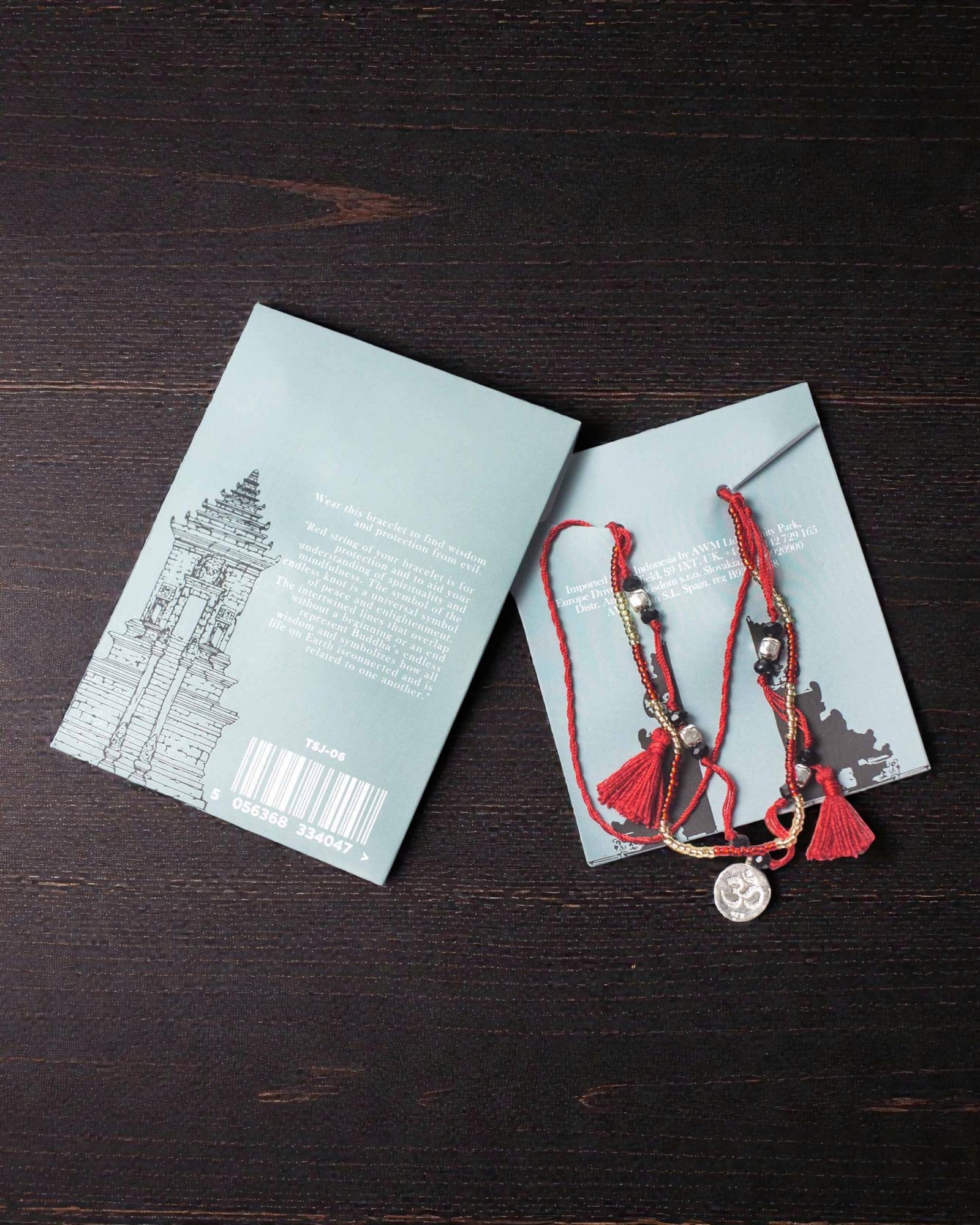 Braccialetto tempio in cordoncino Infinite Wisdom – Saggezza Infinita