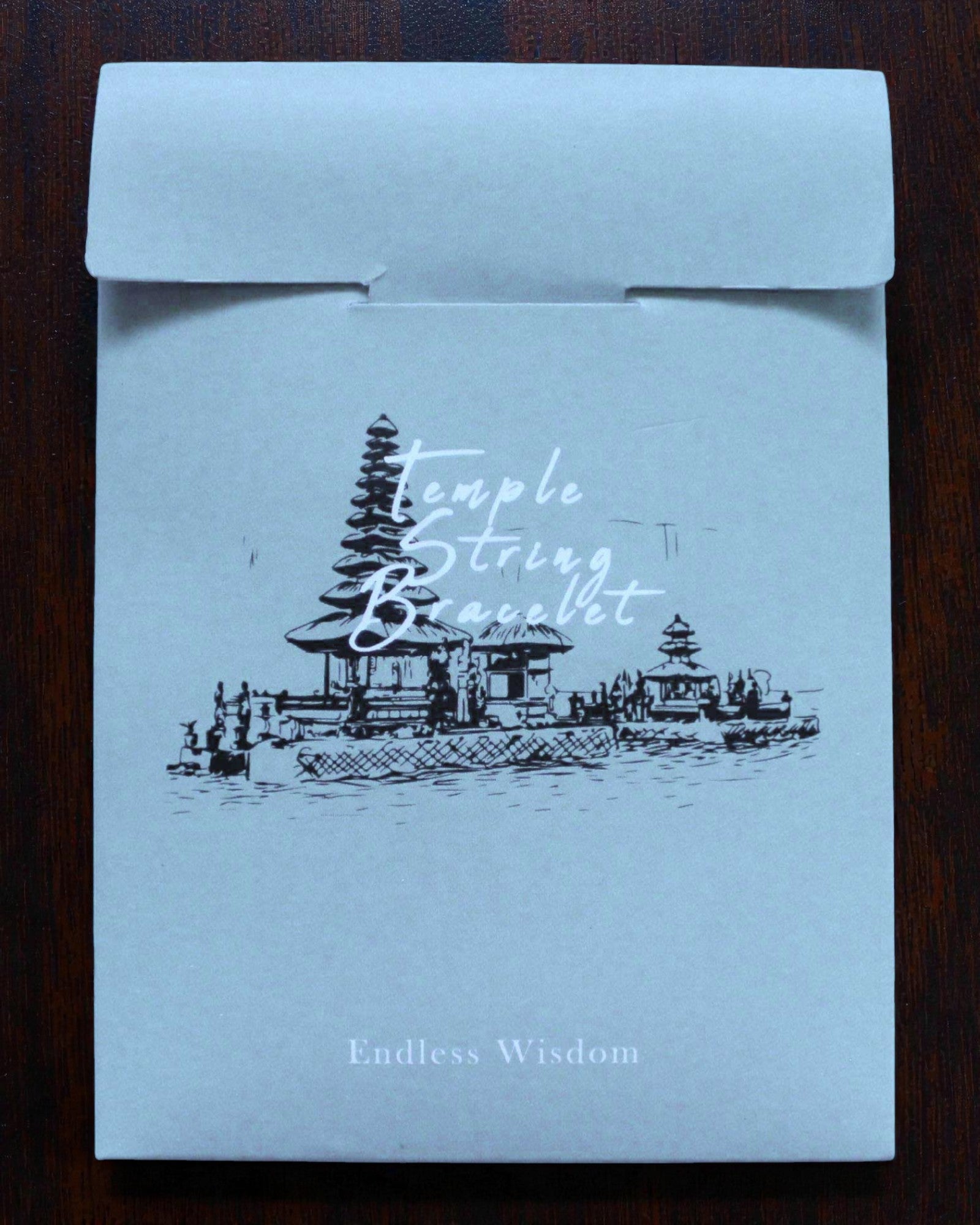 Braccialetto tempio in cordoncino Infinite Wisdom – Saggezza Infinita